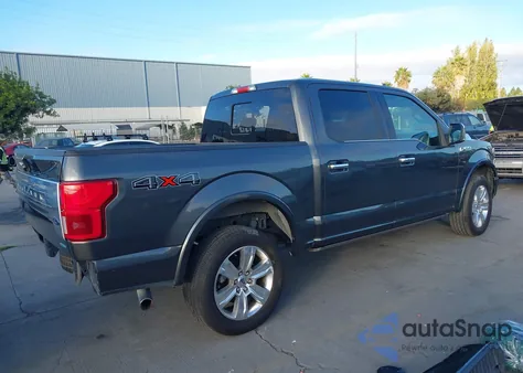 2019 Ford F-150 Platinum из США, поврежденный, VIN 1FTEW1E43KFB48813